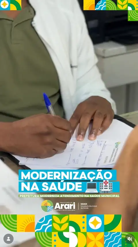 Mais modernidade e organização no atendimento à população!