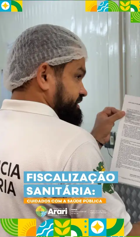 Fiscalização Sanitária: cuidados com a saúde pública