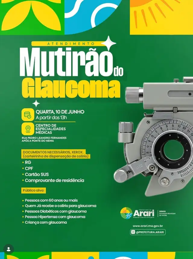 Cuidar da visão é cuidar da qualidade de vida!