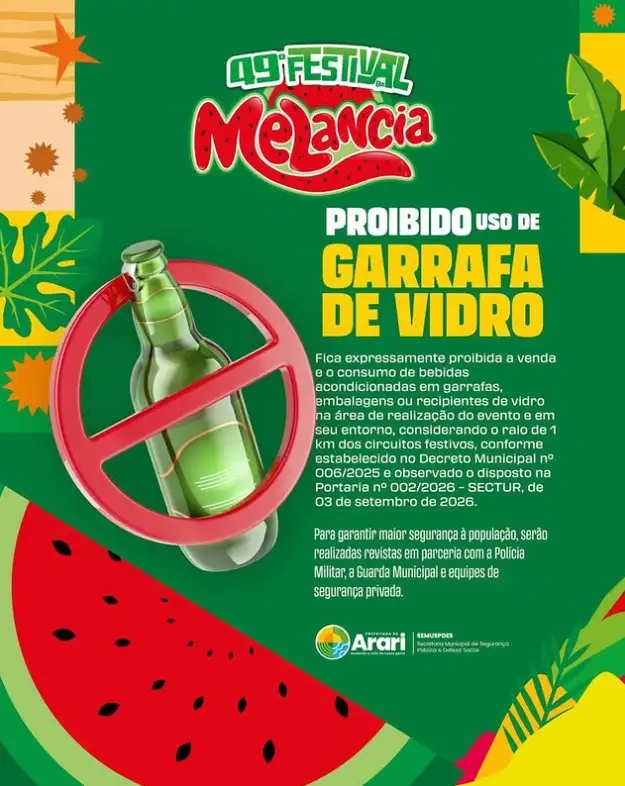 SEGURANÇA E CUIDADO NO NOSSO FESTIVAL!