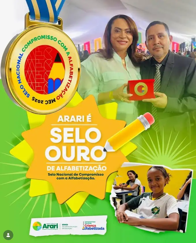 Arari brilha na educação!