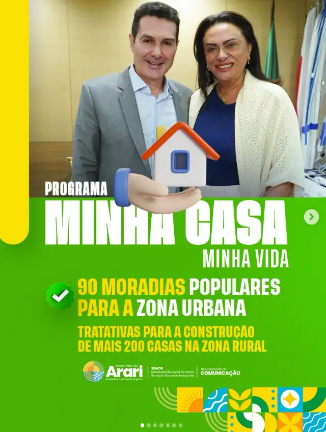 MAIS MORADIA PARA ARARI | MINHA CASA, MINHA VIDA