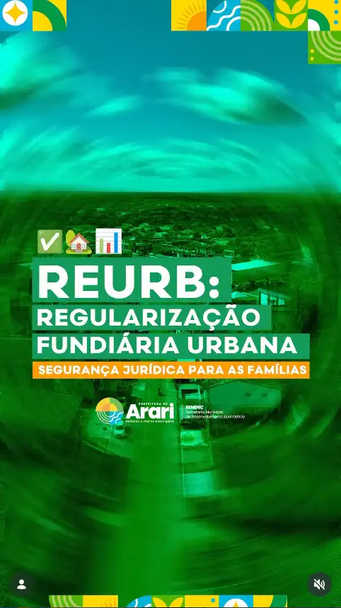 Aerolevantamento para a REURB.