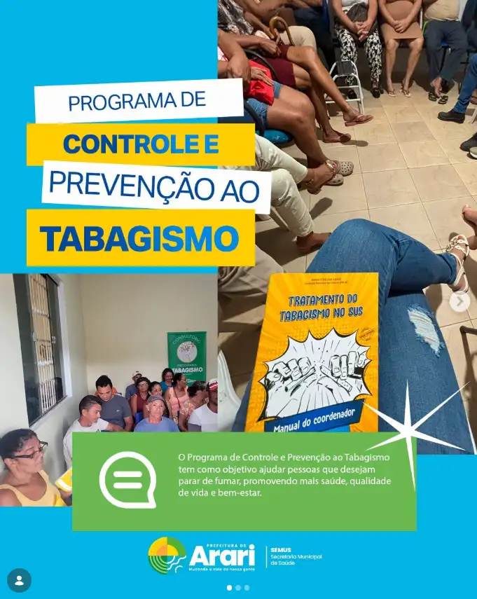 PROGRAMA DE CONTROLE E PREVENÇÃO AO TABAGISMO