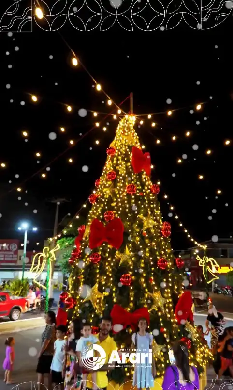Arari de Volta à Magia do Natal!