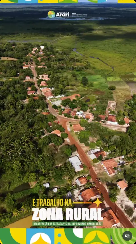 Mais infraestrutura para a zona rural!