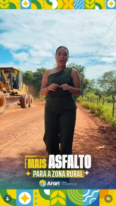 Mais desenvolvimento chegando para a zona rural!