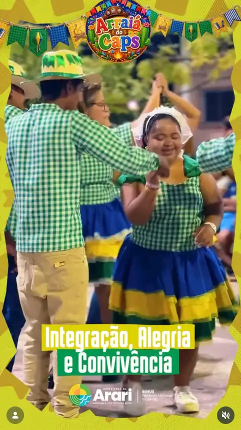 O Arraiá do CAPS 2026 foi simplesmente inesquecível!