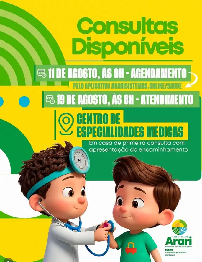 CONSULTAS COM NEUROLOGISTA INFANTIL!