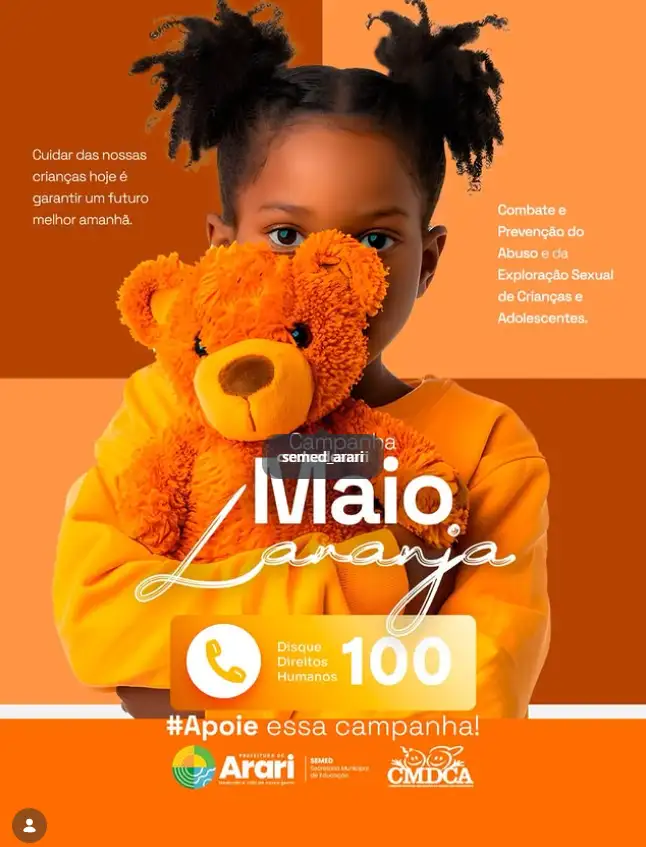 Arari no combate à violência contra crianças e adolescentes.