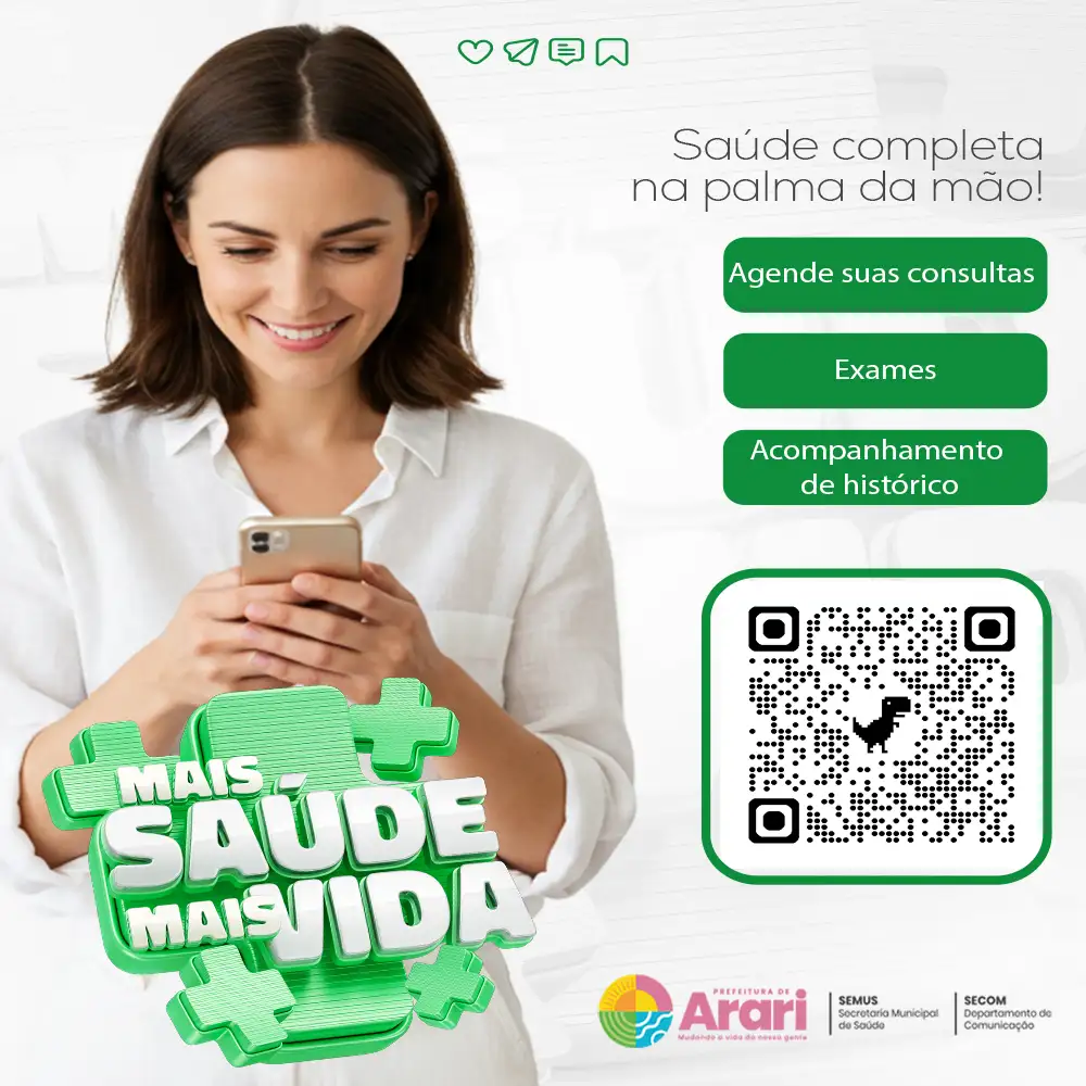 Arari lança plataforma digital para facilitar o acesso aos serviços de saúde