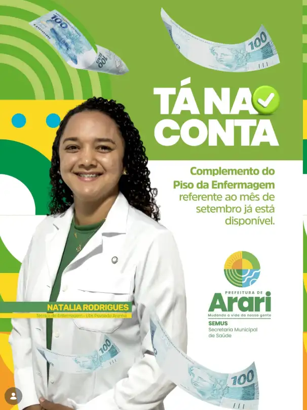 COMPROMISSO CUMPRIDO! TÁ NA CONTA!