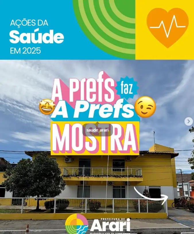 ✨ RETROSPECTIVA DA SAÚDE EM ARARI ✨
